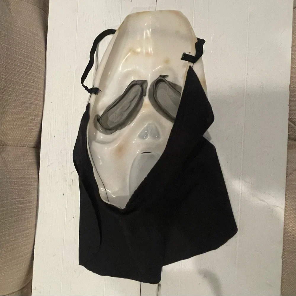 Scream Ghost Face Mask Halloween Horror Scary Mask Halloween No Hood